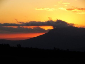 sunset hogsback
